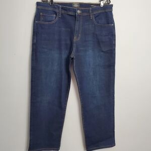 GH Bass & co Men's Blue Straight Blue Jeans Casual Sz 36x30 NWOT